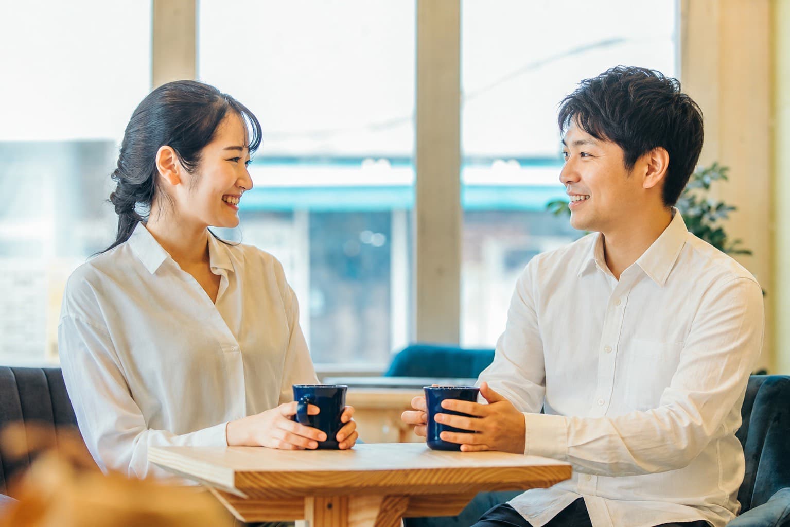 Mocovitのレッスンで対話している様子